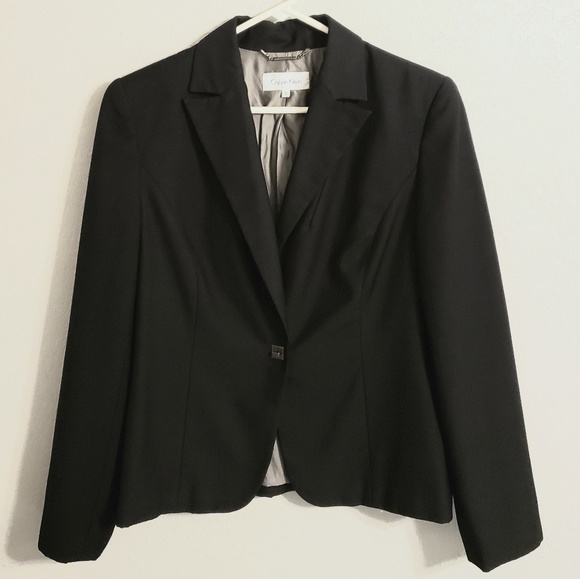 Calvin Klein Jackets & Blazers - Calvin Klein black blazer size 10